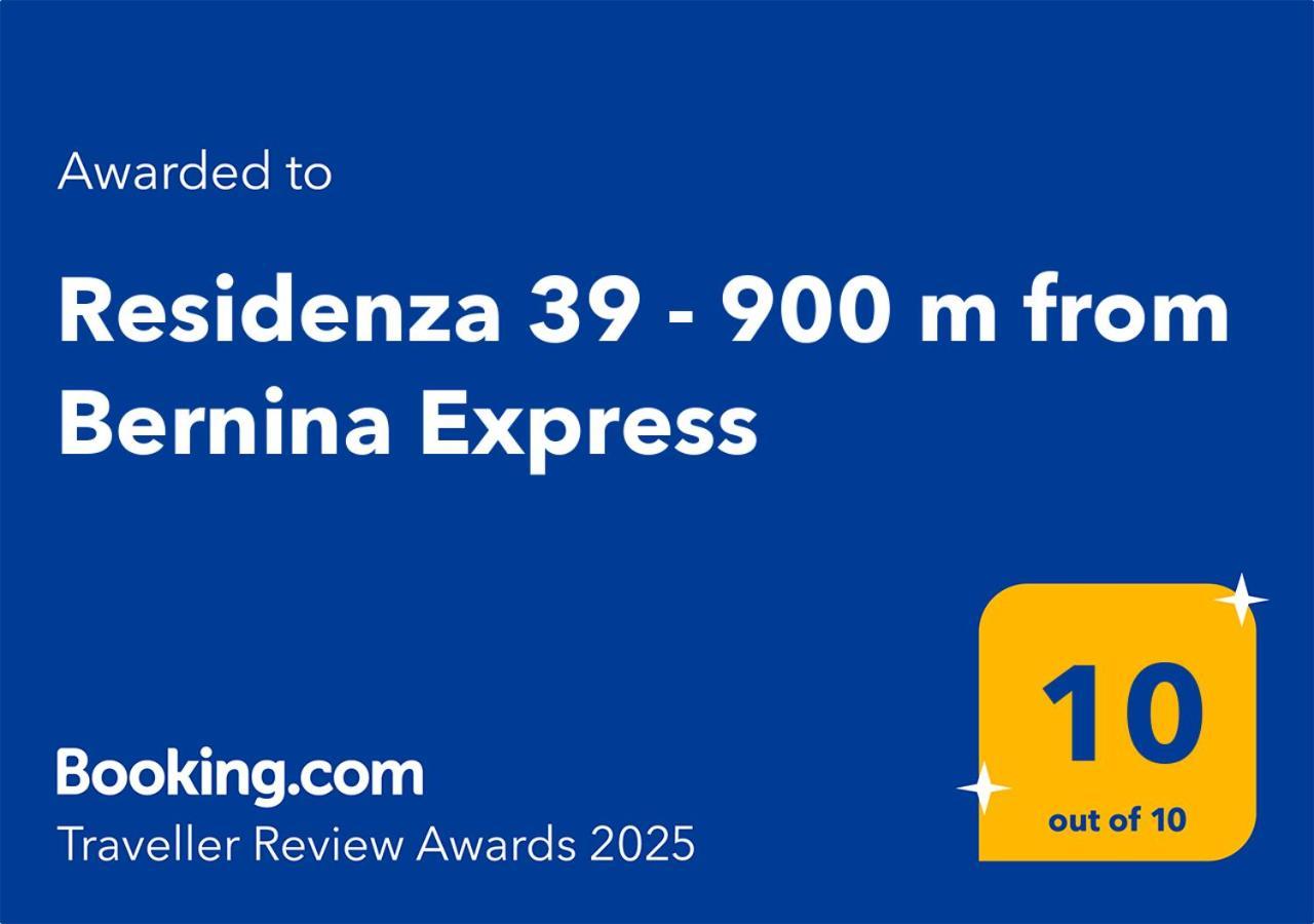 Апартаменты Residenza 39 - 900 M To Bernina Express Тирано Экстерьер фото