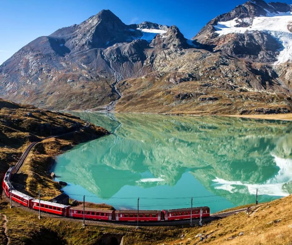 Апартаменты Residenza 39 - 900 M To Bernina Express Тирано Экстерьер фото